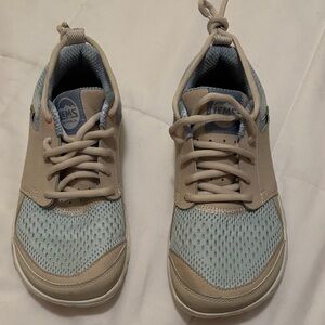 Lems Lt. Blue and Beige Minimalist Sneakers
